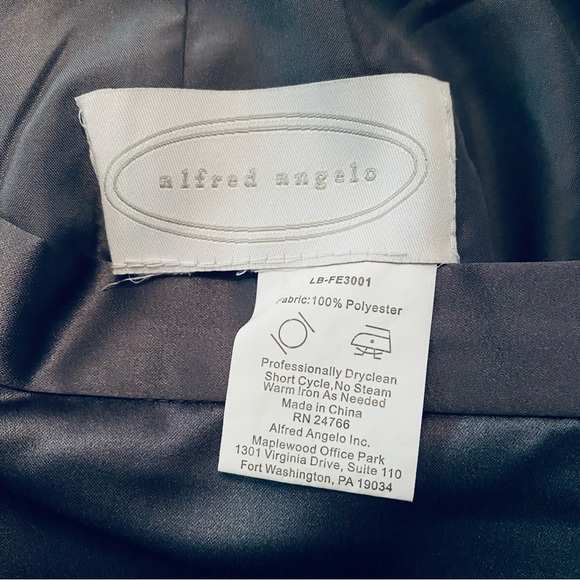 Alfred Angelo Formal Dress 🩶 Silver/Grey - Picture 6 of 6